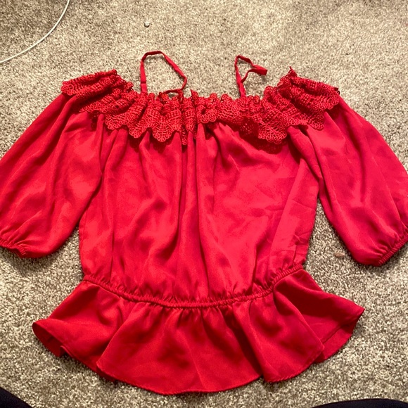 Red Blouse - Picture 1 of 2